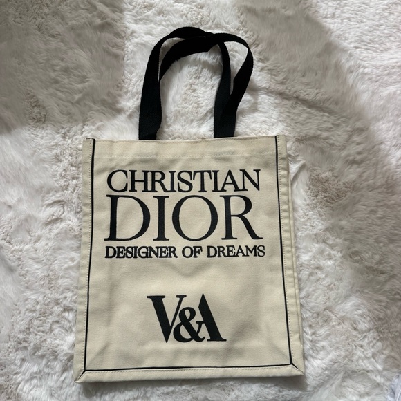Christian D. V&A Museum Exhibition Sketch Tote Bag - Picture 1 of 2